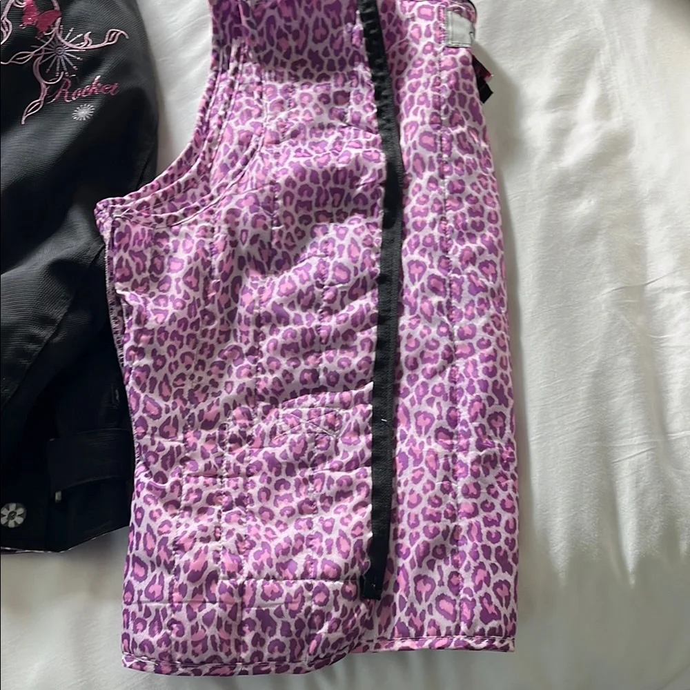 Joe Rocket Black and Pink Women's Jacket - Picture 8 of 10